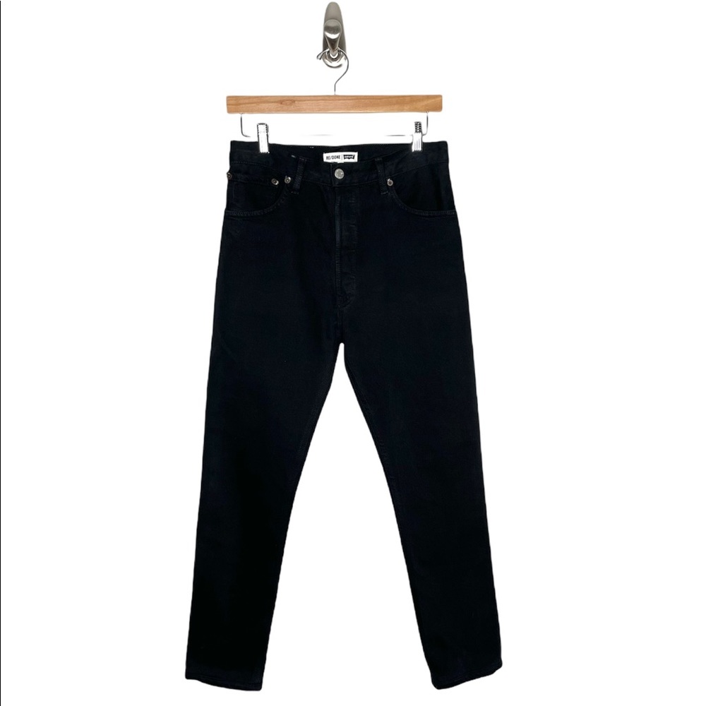Re/Done | Vintage ReDone Levi’s High Rise Black Jeans Kendall Jenner 26